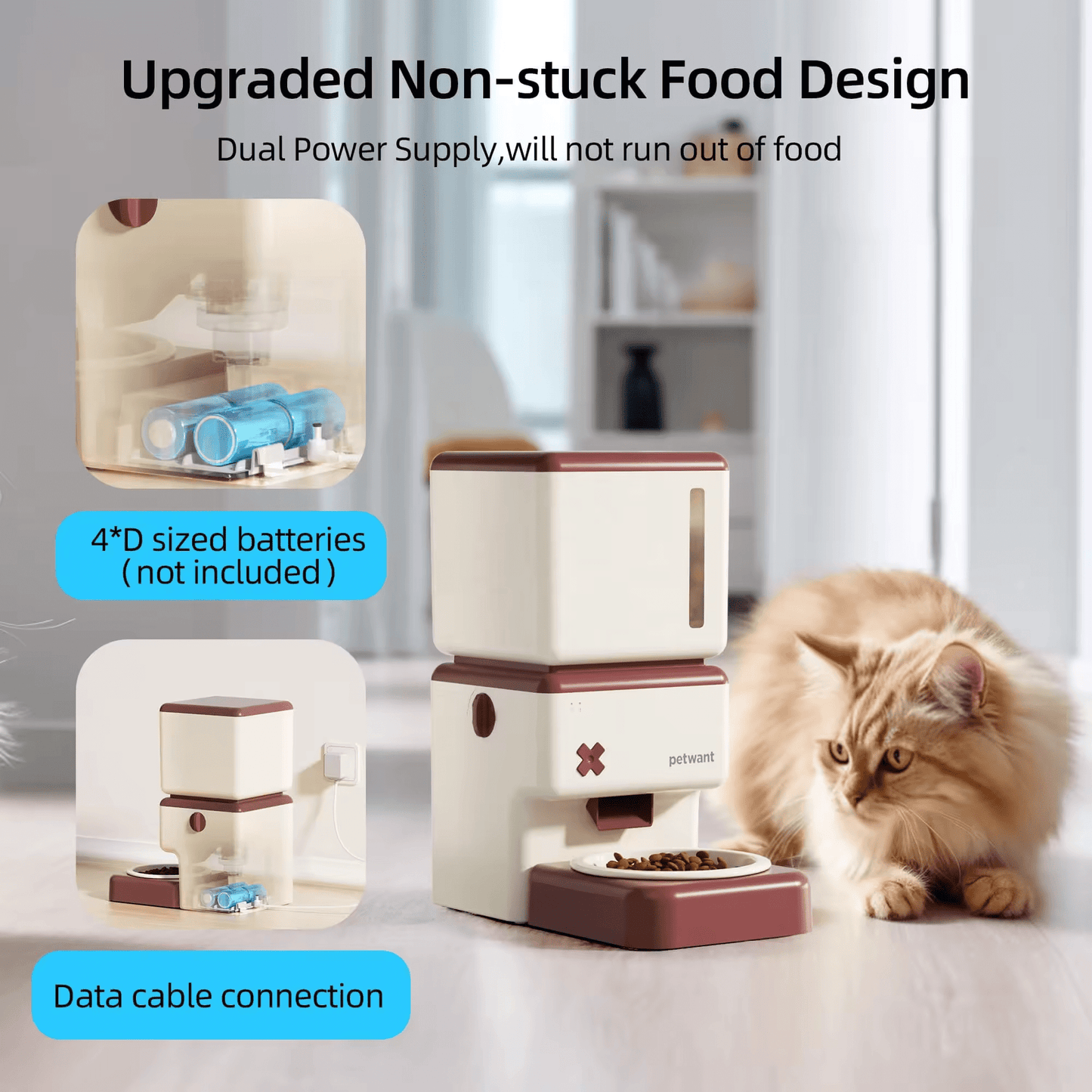 HEYBO Automatic Cat Feeder Smart Dog Feeder - HEYBO