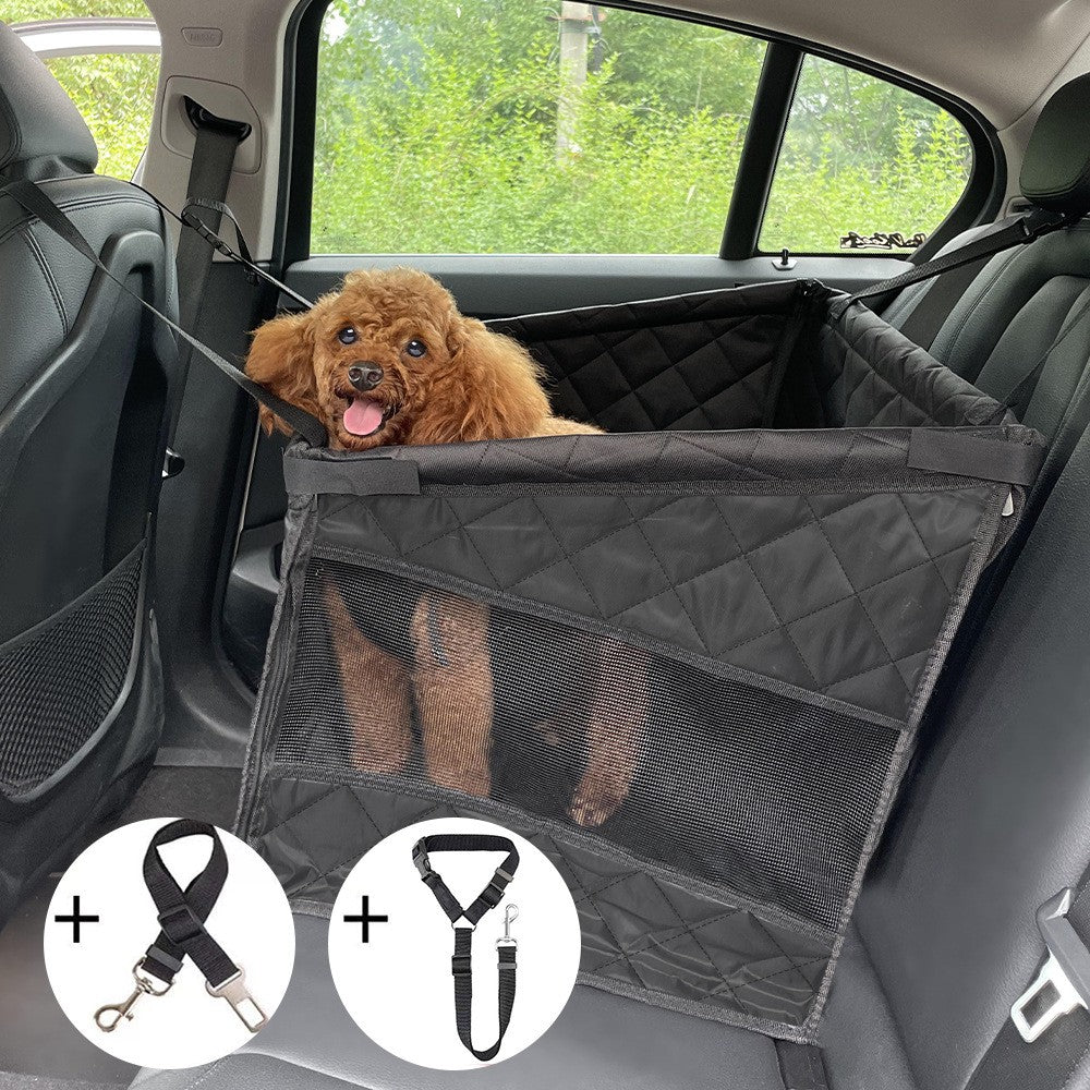 HEYBO Car Seat for Dogs and Cats Pet Carrier Seat with Safety Belt