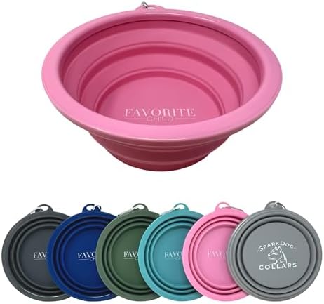 HEYBO Foldable Collapsible Dog Bowl Portable Travel Pet Bowl - HEYBO