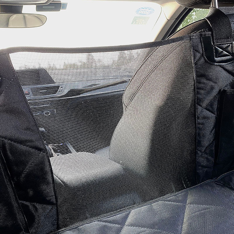 HEYBO Back Seat Extender Hard Bottom Dog Car Seat Cover for Back Seat - HEYBO