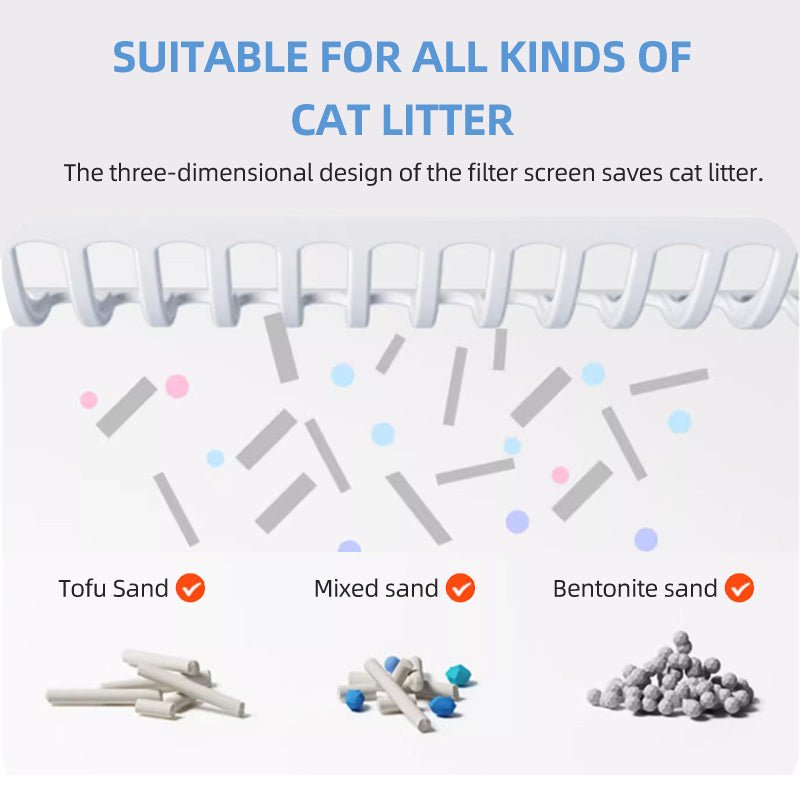 HEYBO Automatic Cat Litter Box Self Cleaning Smart Litter Box - HEYBO