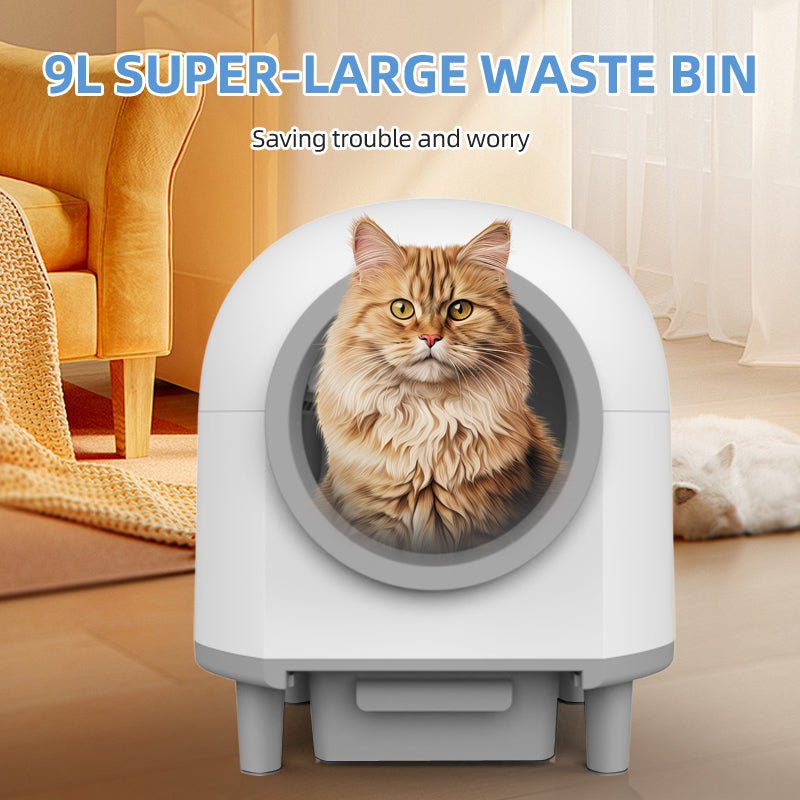HEYBO Smart Automatic Cat Litter Box With Data Recording - HEYBO