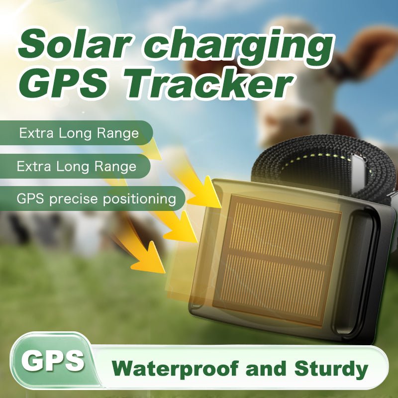 HEYBO GPS Tracker Waterproof IP67 WIFI Cattle Cow Sheep Horse Camel Tracking Device - HEYBO
