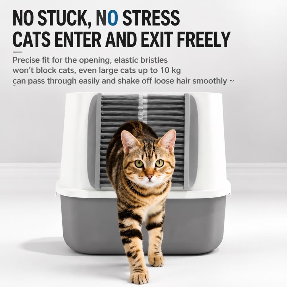Hair Removal Cat Litter Box