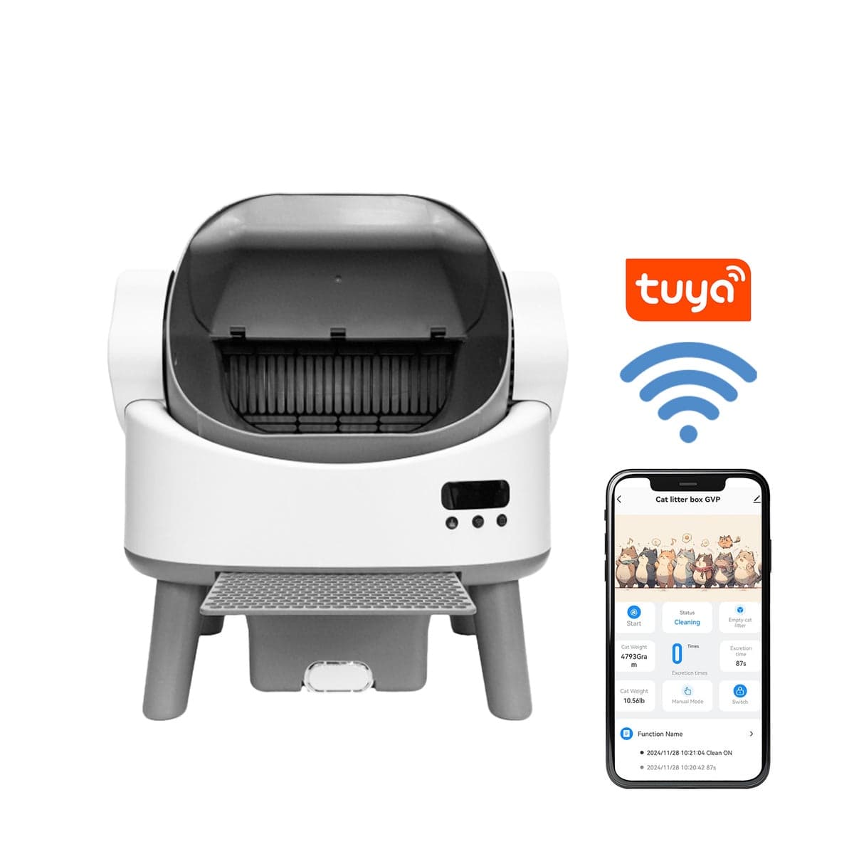 Open-Top Smart Litter Box XL