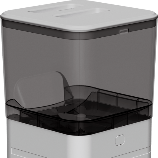 Heybo White Cube App Cat Dog Feeder 4 Liters - HEYBO