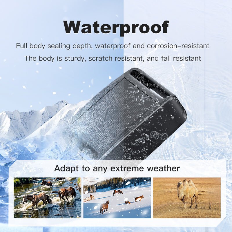 HEYBO GPS Tracker Waterproof IP67 WIFI Cattle Cow Sheep Horse Camel Tracking Device - HEYBO