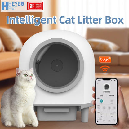 HEYBO Smart Automatic Cat Litter Box With Data Recording - HEYBO