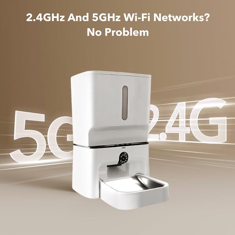 HEYBO C7L Smart Pet Food Dispenser Bowl Automatic Camera Plastic Material Charged Power Source Feeder - HEYBO