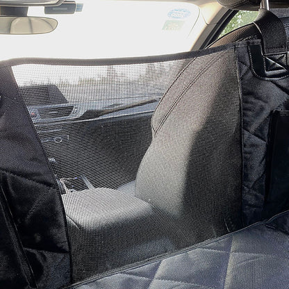 HEYBO Back Seat Extender Hard Bottom Dog Car Seat Cover for Back Seat - HEYBO