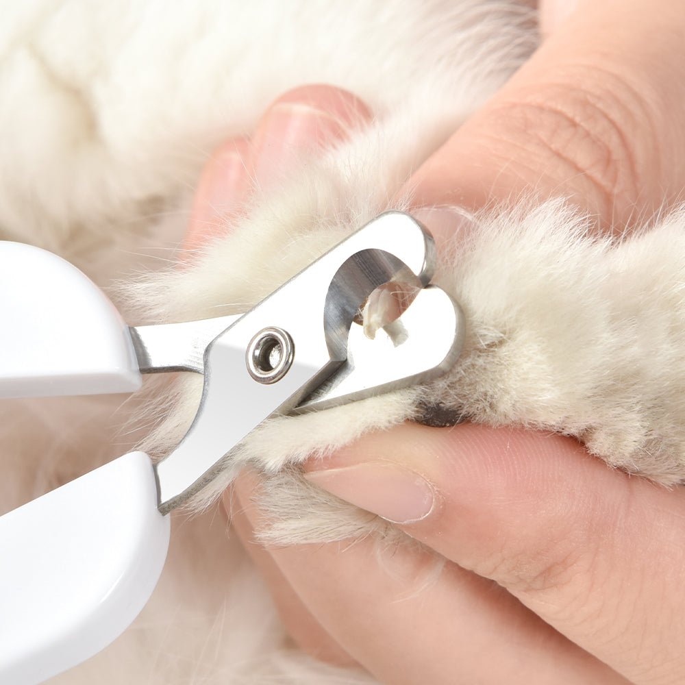 HEYBO Stainless Steel Mini Cat Nail Clipper Pet Cat Trimmer - HEYBO