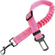 HEYBO Retractable Dog Car Harness Adjustable Dog Seat Belt for Vehicl - HEYBO