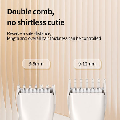 HEYBO Low Noise Grooming Kit Pet Cat Dog Ceramic 3 in 1 Hair Trimmer Set - HEYBO