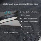 HEYBO Foldable Waterproof and Stain - Resistant Dog Car Seat Mat Cover - HEYBO