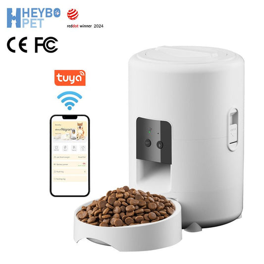 HEYBO Automatic Cat Feeder Timed Pet Feeder for Cat Dog Small - Pet - HEYBO