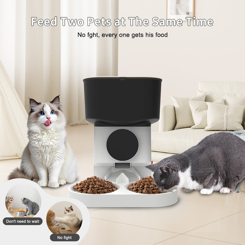 HEYBO Smart Automatic Cat Feeder - 7L - Reliable Automatic Cat Food Dispenser - HEYBO