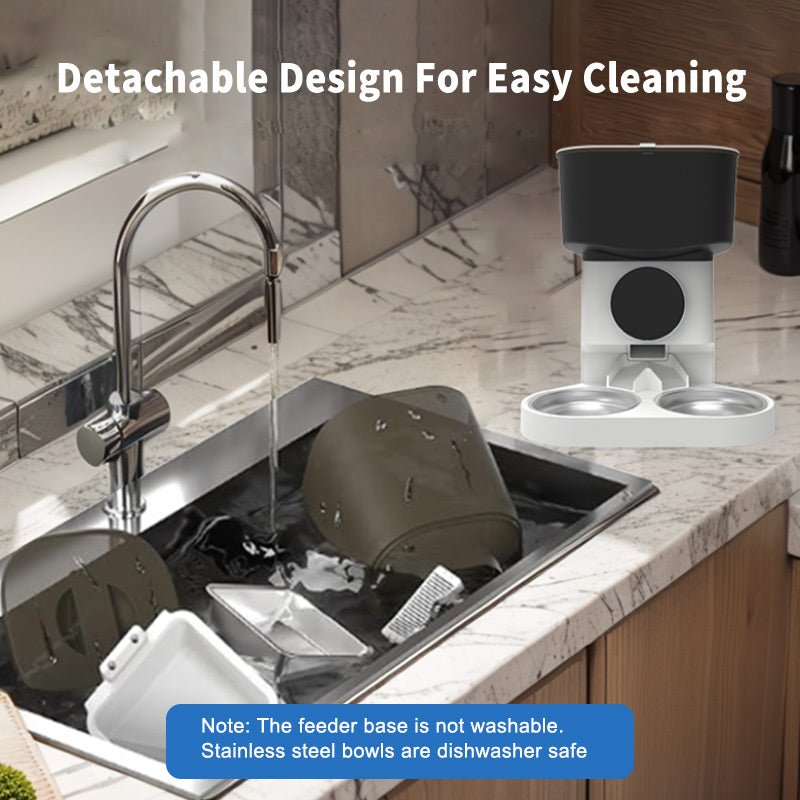 HEYBO Smart Automatic Cat Feeder - 7L - Reliable Automatic Cat Food Dispenser - HEYBO