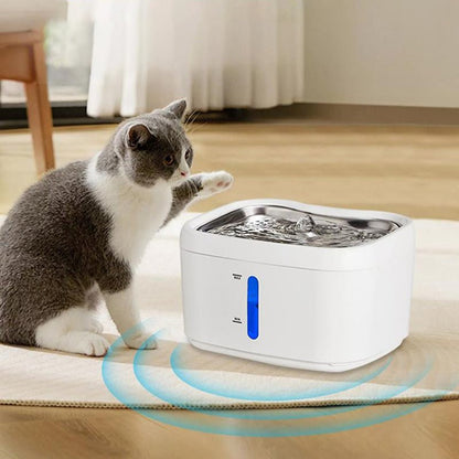 HEYBO 2.4 L Pet Drinking Dispenser for Cats - HEYBO