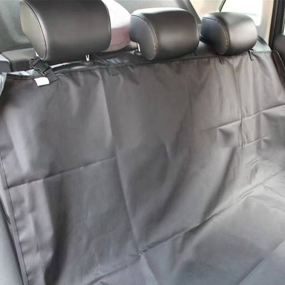 HEYBO Waterproof Travel Dog Car Seat Covers For Rear Bench - HEYBO