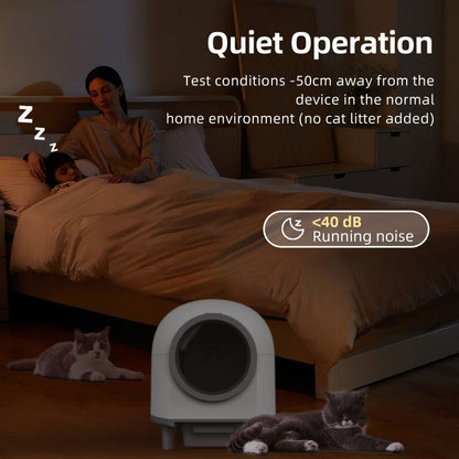 HEYBO Smart Automatic Cat Litter Box With Data Recording - HEYBO
