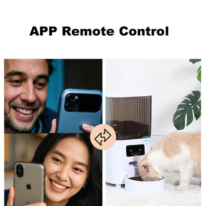 HEYBO Pet Feeder Automatic Camera | Automatic, App Control - HEYBO