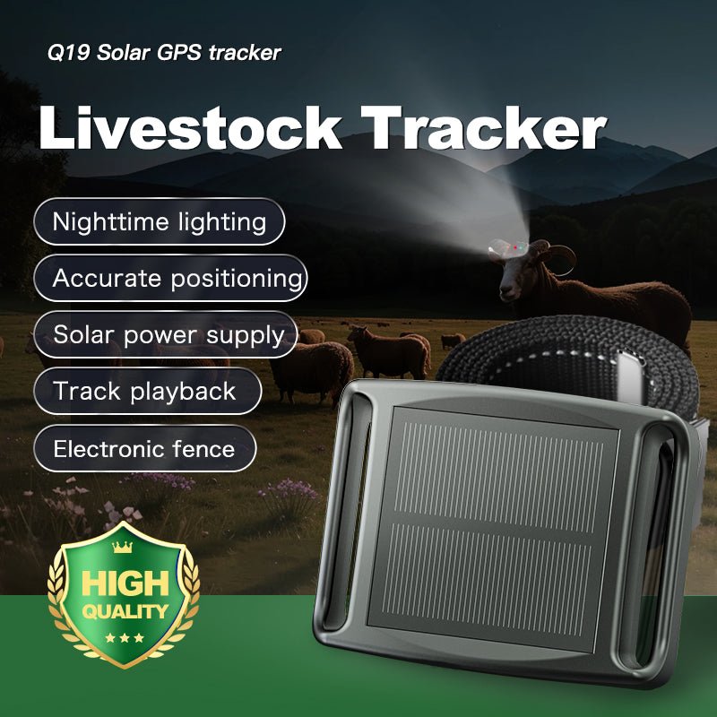HEYBO GPS Tracker Waterproof IP67 WIFI Cattle Cow Sheep Horse Camel Tracking Device - HEYBO