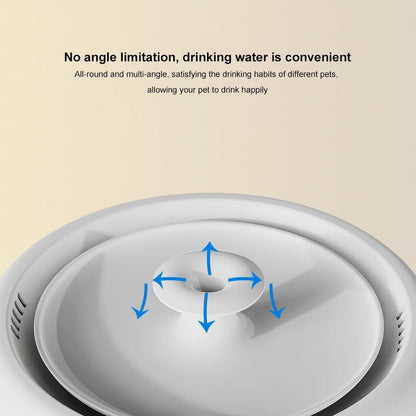 HEYBO Cat Water Fountain Motion Detector Water Fountain for Cats - HEYBO