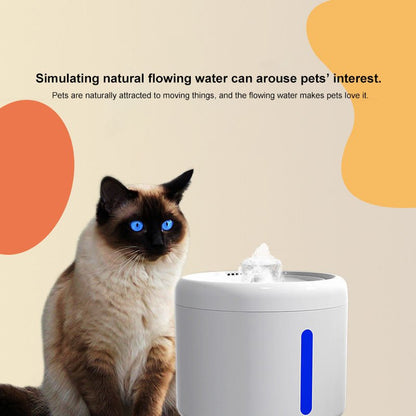 HEYBO Cat Water Fountain Motion Detector Water Fountain for Cats - HEYBO