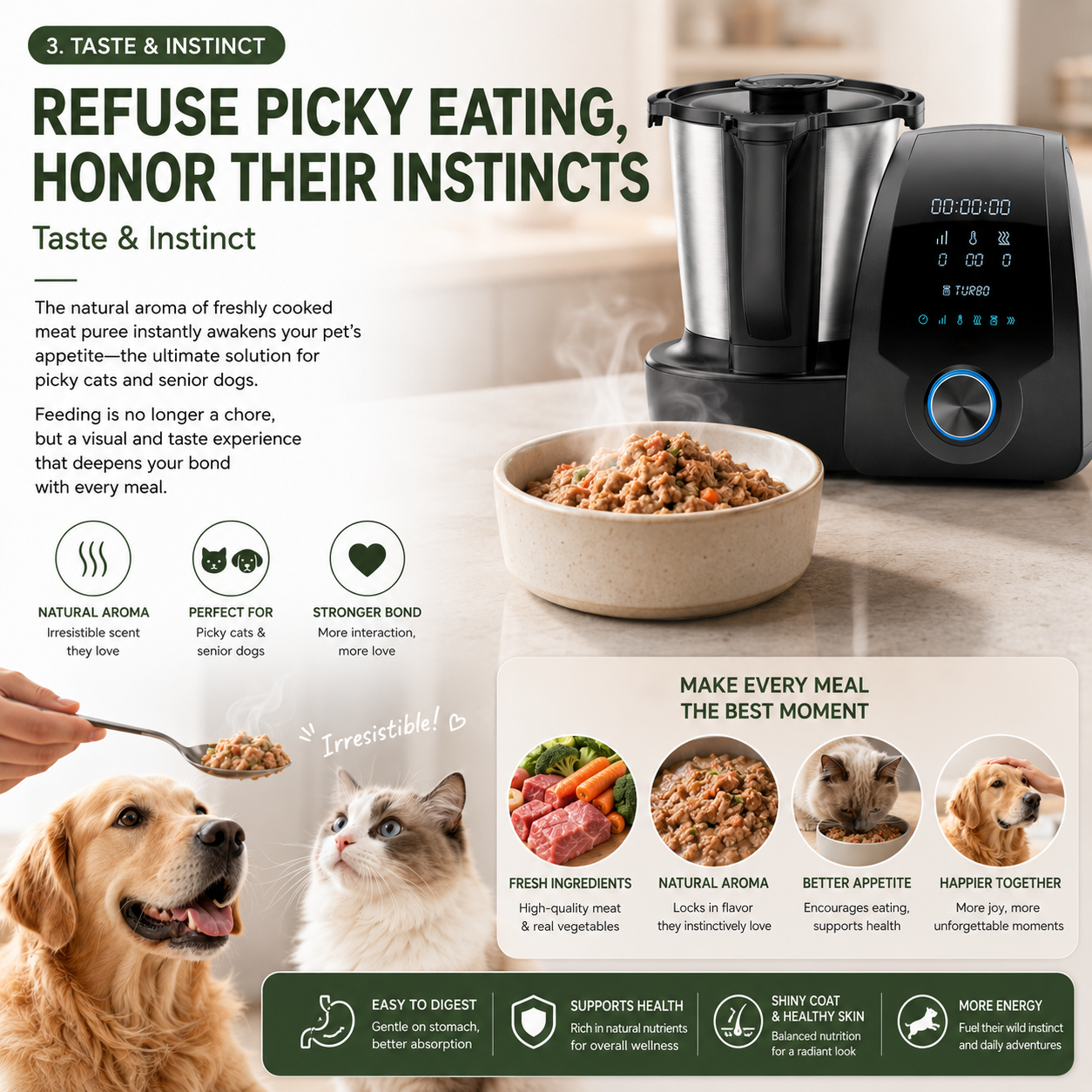 Smart Fresh Pet Food Cooker OEM product image 4