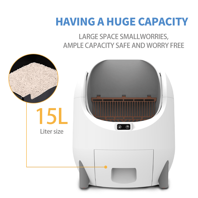 Open-Top Smart Cat Litter Box OEM product image 2