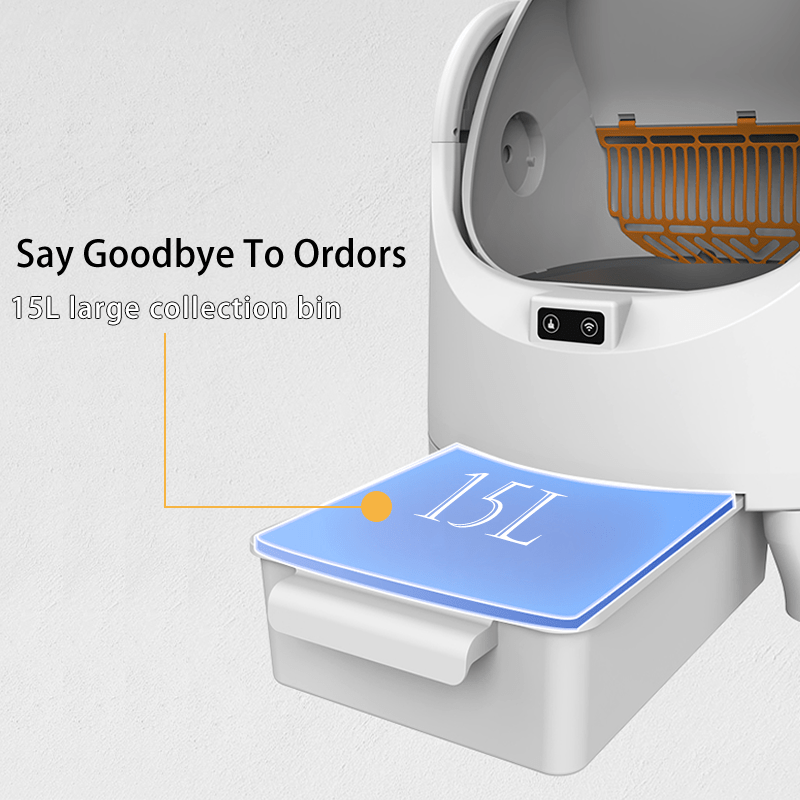 Open-Top Smart Cat Litter Box OEM product image 5