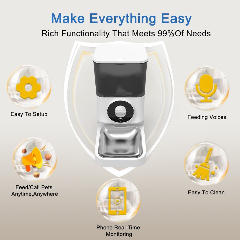 Automatic Pet Feeder with Camera OEM product image 2